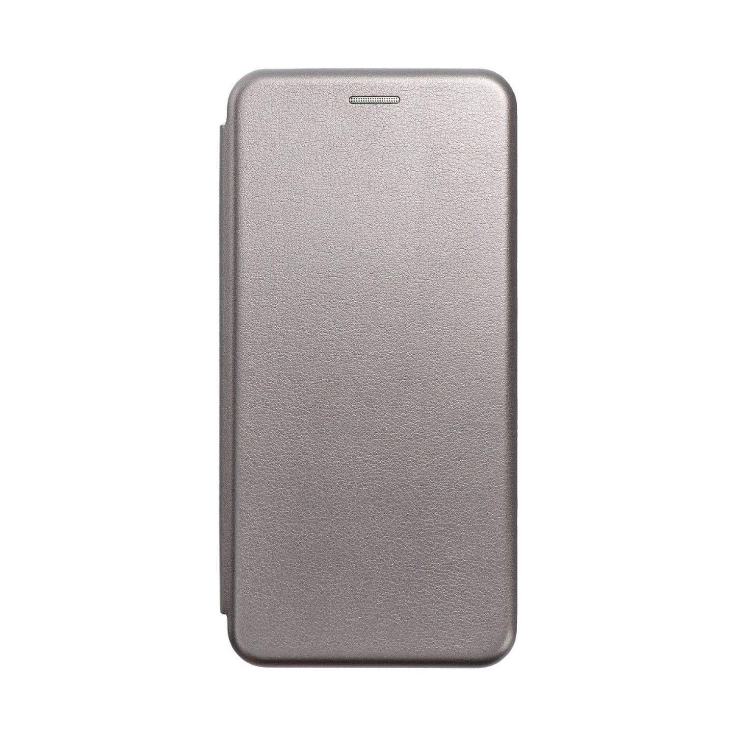 Hülle kompatibel mit Samsung Galaxy A22 5G Kunstleder Handyhülle - Handy Case Grau