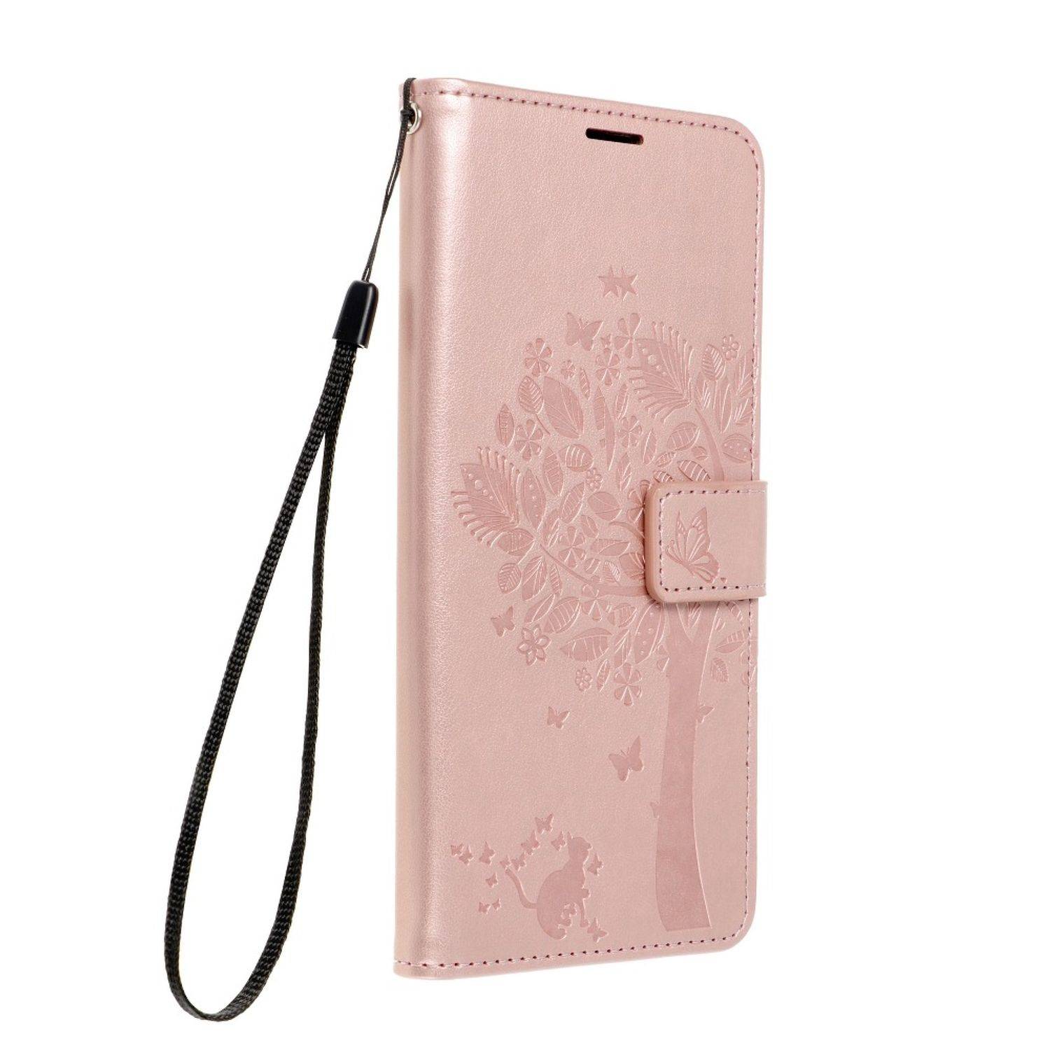 Hülle kompatibel mit Apple iPhone 13 Pro Max Kunstleder Handyhülle - Handy Case Rosa