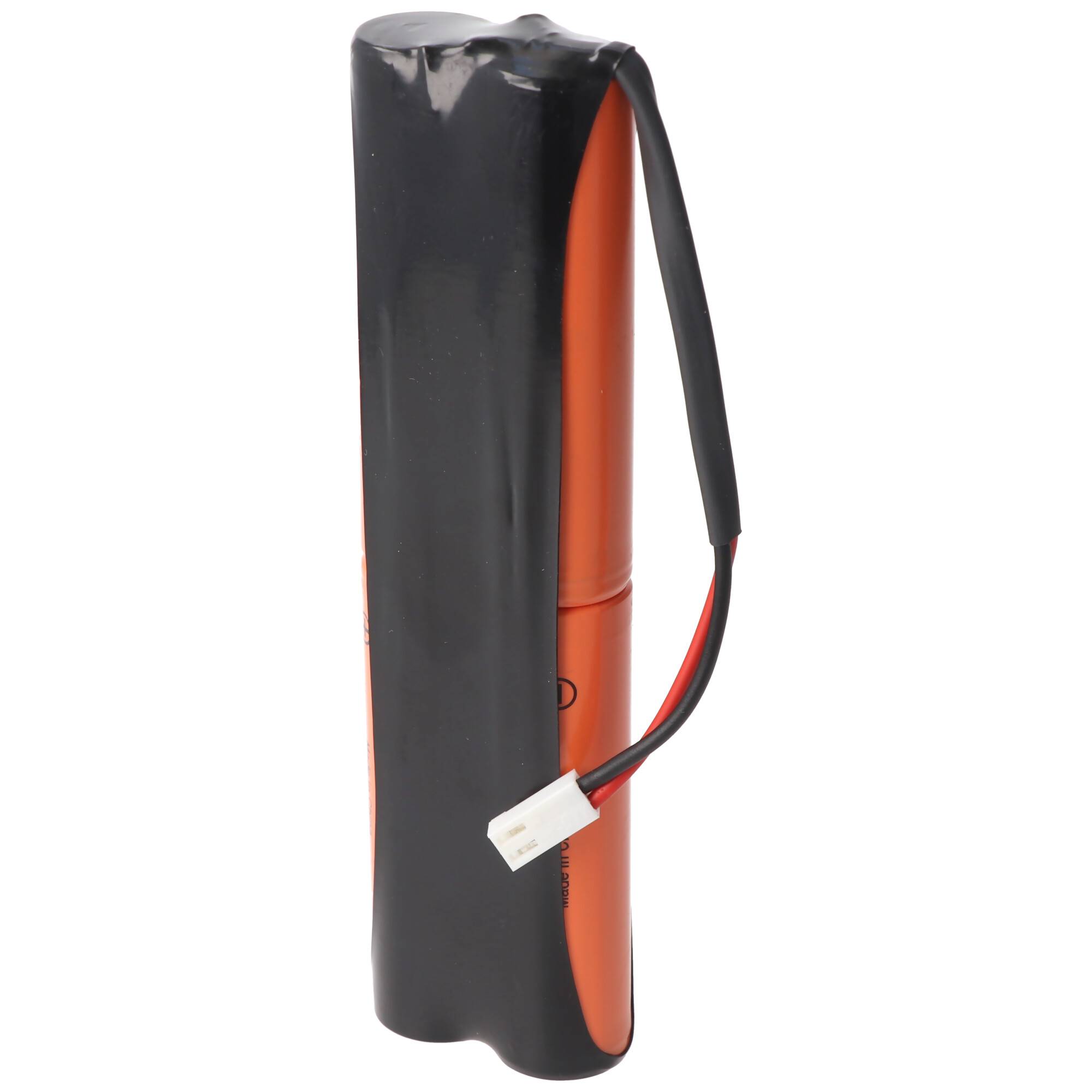 Notleuchtenakku NiMH 4,8V 3700mAh L2x2 4/3A mit 100mm Kabel und Stecker ersetzt GP400LAHT4S6