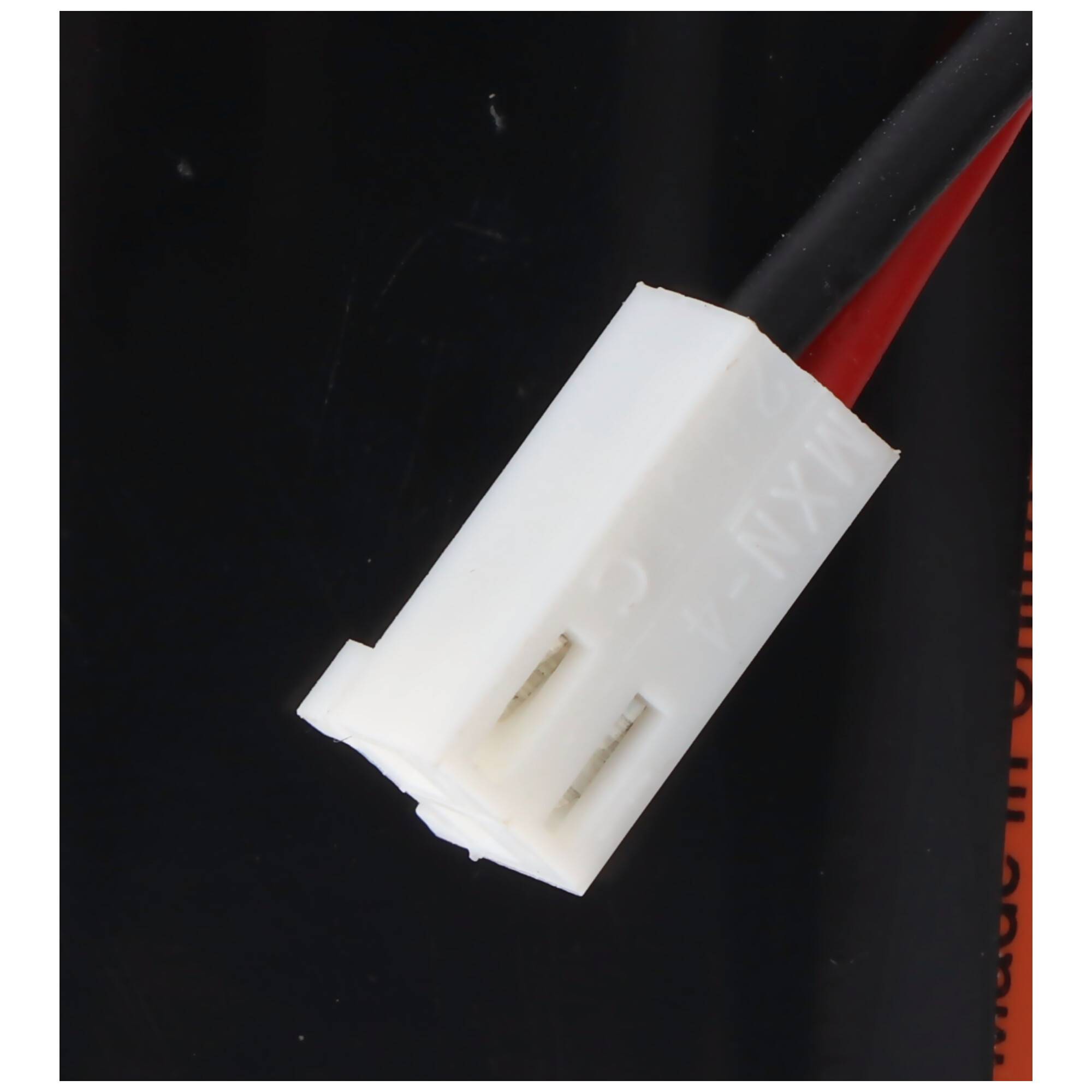 Notleuchtenakku NiMH 4,8V 3700mAh L2x2 4/3A mit 100mm Kabel und Stecker ersetzt GP400LAHT4S6