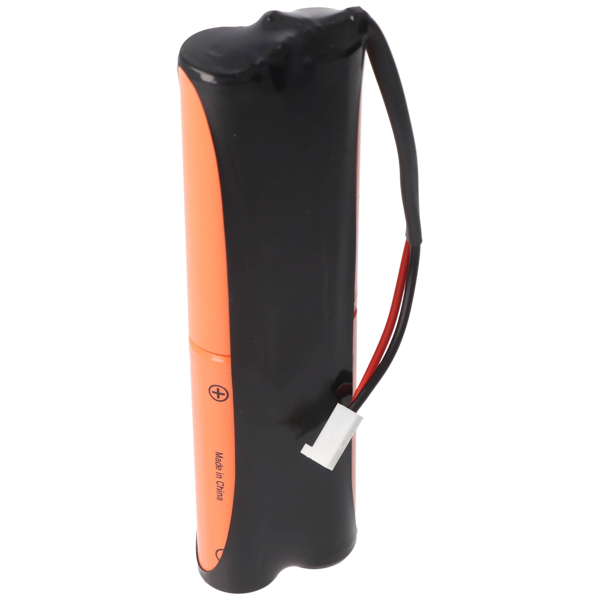 Notleuchtenakku NiMH 4,8V 3700mAh L2x2 4/3A mit 100mm Kabel und Stecker ersetzt GP400LAHT4S6