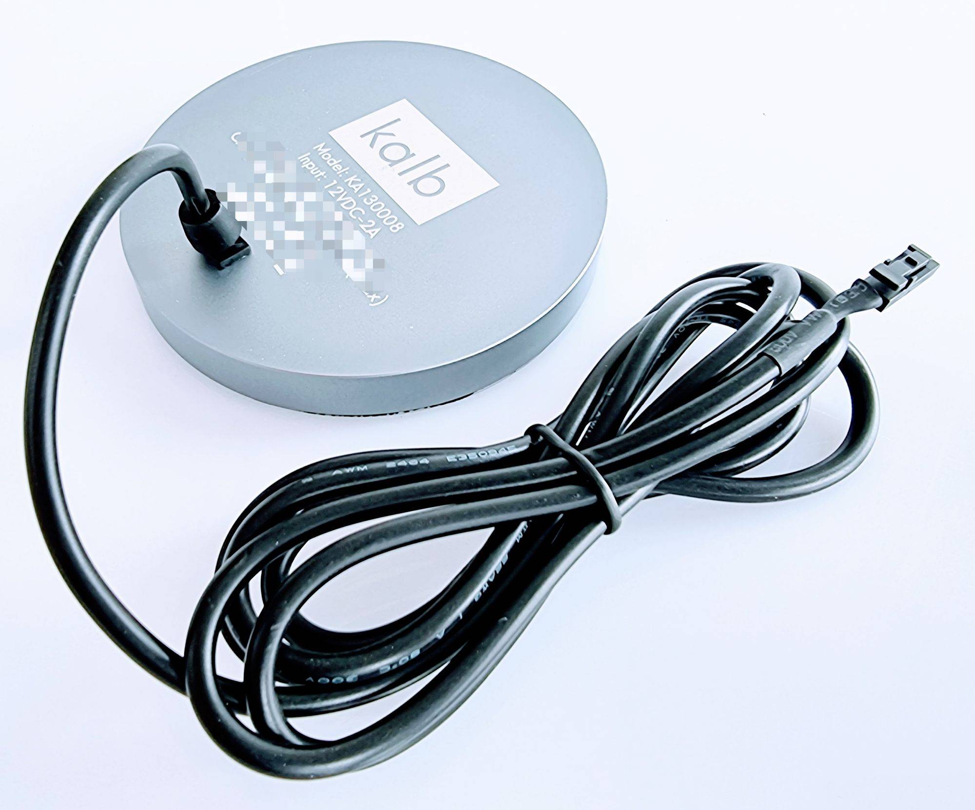 kalb | 12VDC QI Unterbau und Einbau Ladegerät grau Ladedistanz 3 - 18 mm Smart Wireless Ohne Netzteil