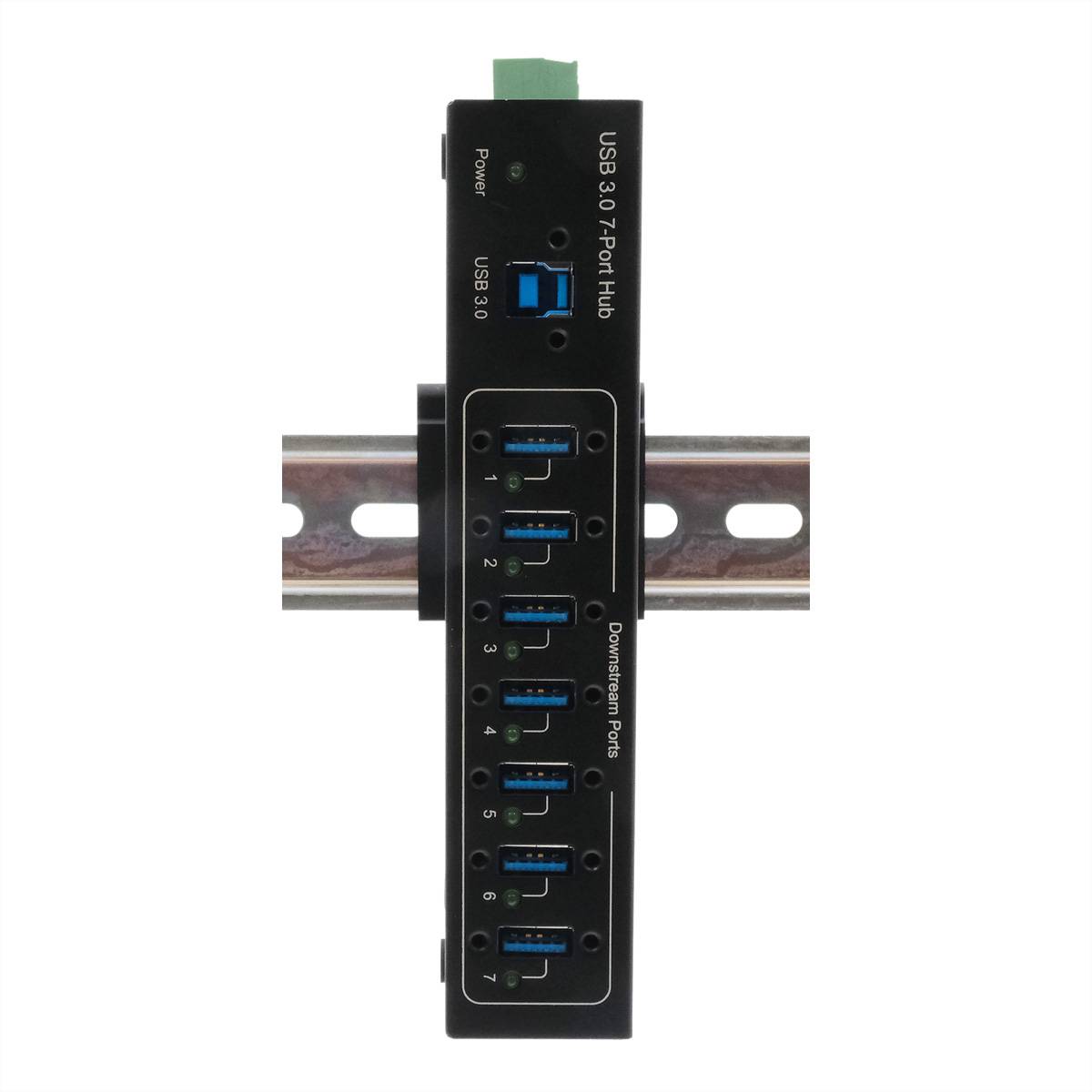 EXSYS EX-11227HMVS 7 Port USB 3.2 Gen 1 Metall HUB VIA VL811+ Chipset