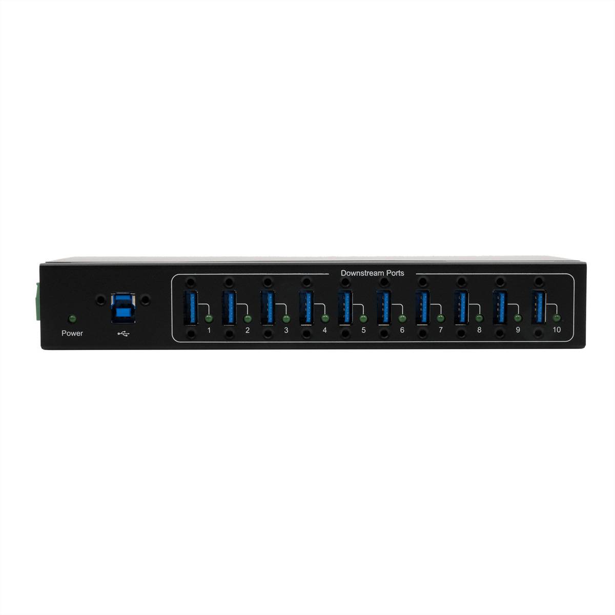 EXSYS EX-11220HMVS 10 Port USB 3.2 Gen 1 Metall HUB VIA VL811+ Chipset