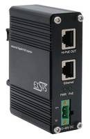 EXSYS PoE++ Gigabit Injektor 60W, -40°C bis +80°C, Gigabit Ethernet, 10,100,1000 Mbit/s, 10/100/1000, IEEE 802.3af, IEEE
