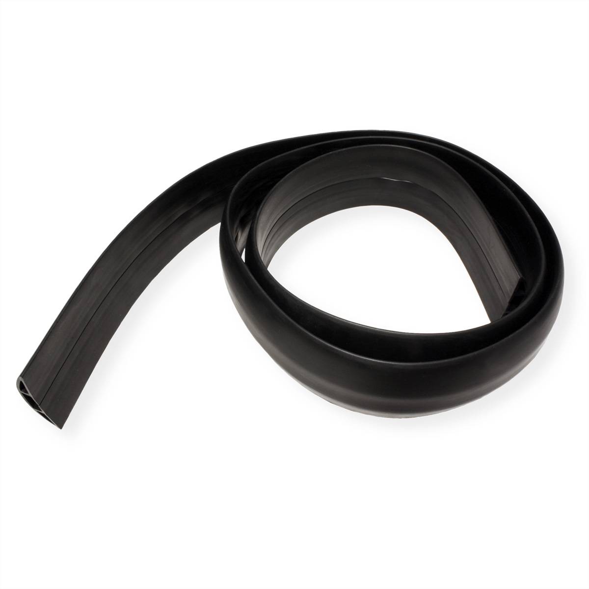 ROLINE Kabelkanal TPE Flex, 60 mm, schwarz, 1,8 m