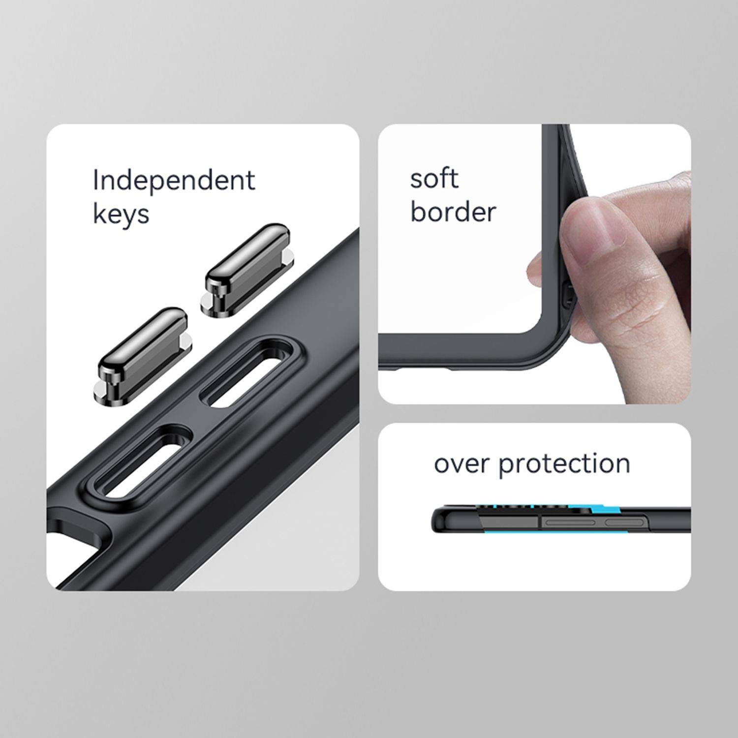 Hülle kompatibel mit Samsung Galaxy Z Fold4 5G Kunststoff Soft Handyhülle - Handy Case Rot