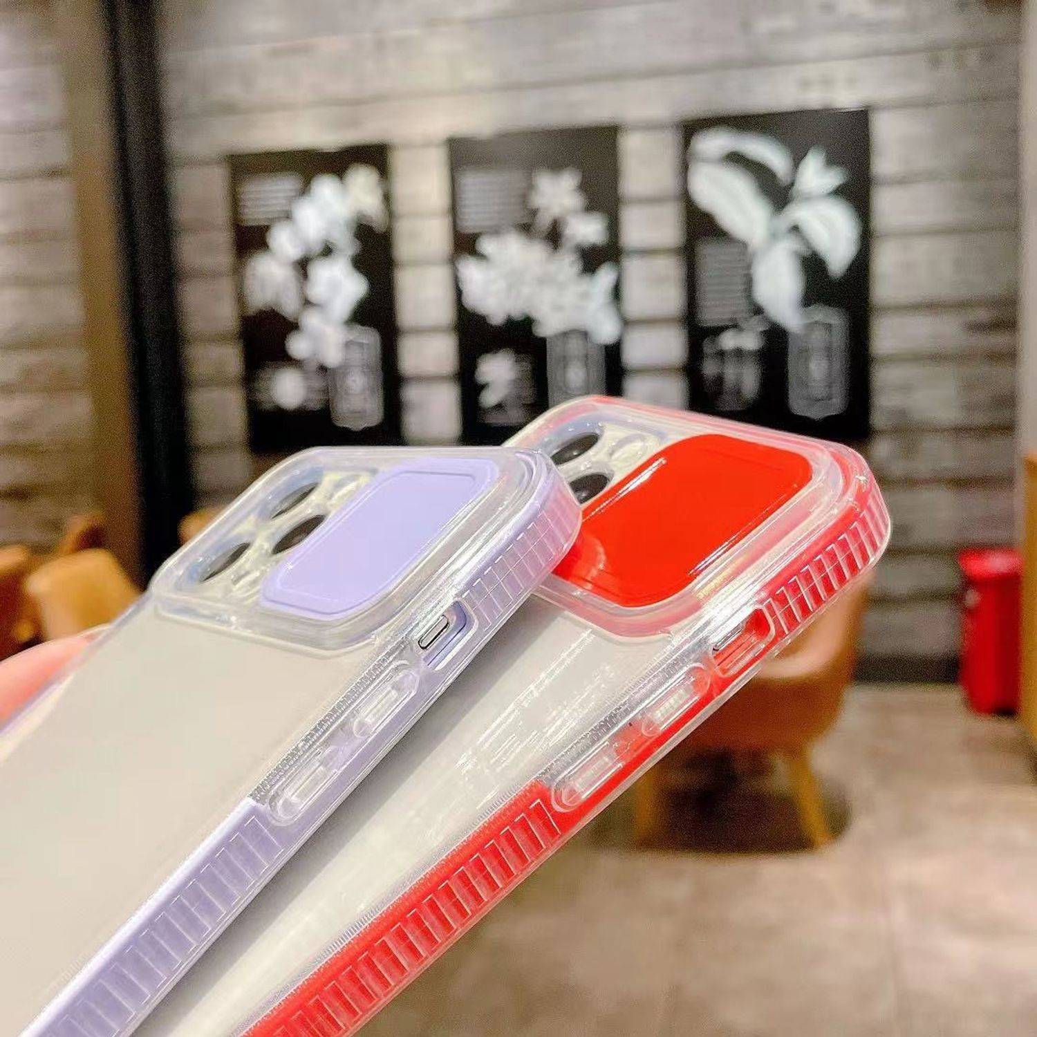 Hülle kompatibel mit Apple iPhone 14 Plus Kunststoff Soft Handyhülle - Handy Case Blau