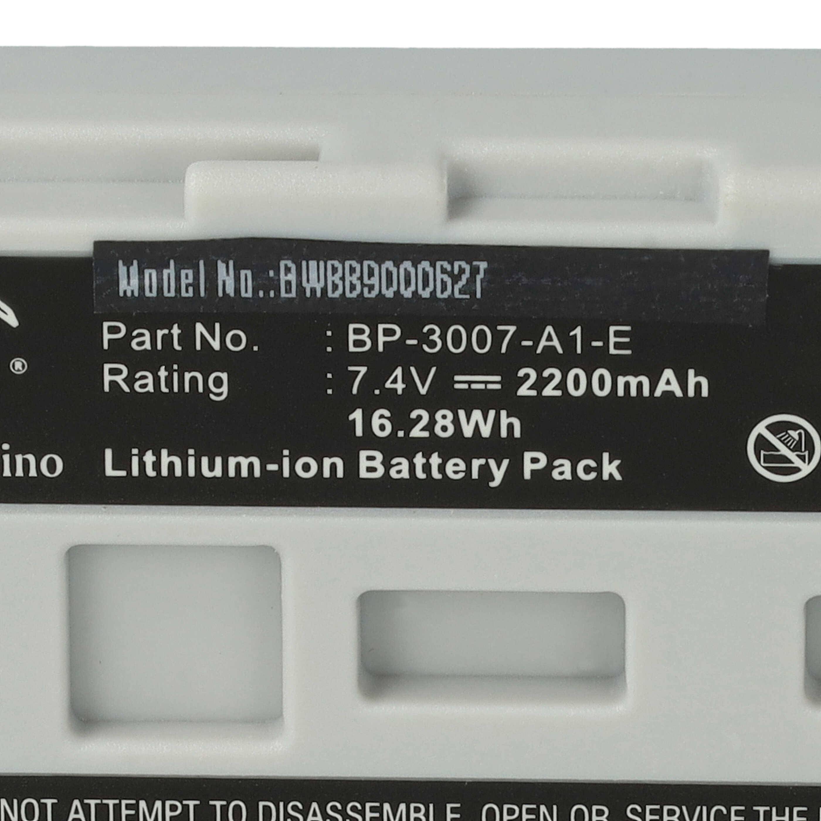 vhbw Akku Ersatz für Graphtec B-517 für Fernbedienung Remote Control (2200 mAh, 7,4 V, Li-Ion)