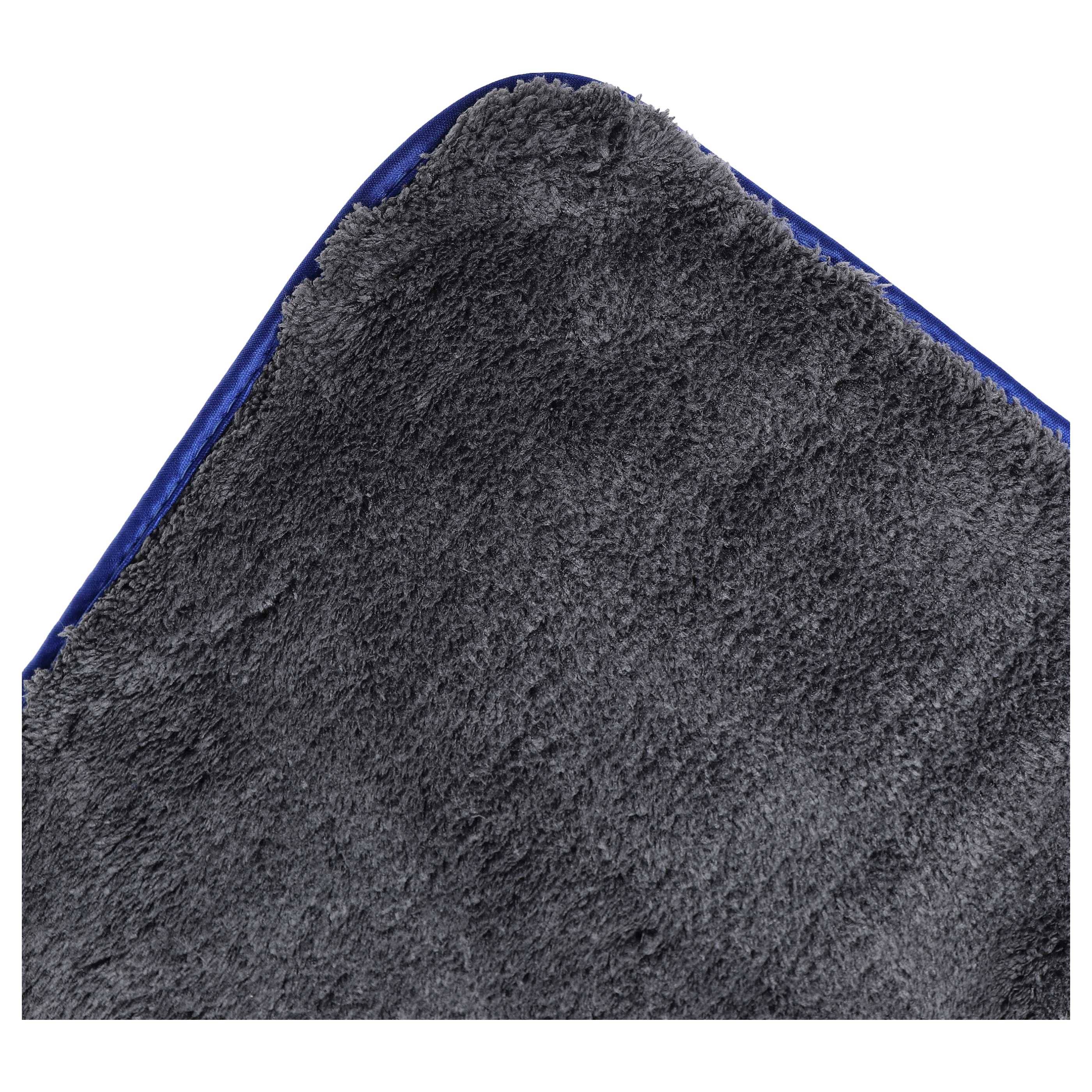 vhbw 4-tlg. Reinigungsset für Auto, Motorrad - 3x Mikrofasertuch, 1x Waschhandschuh - 1200 GSM