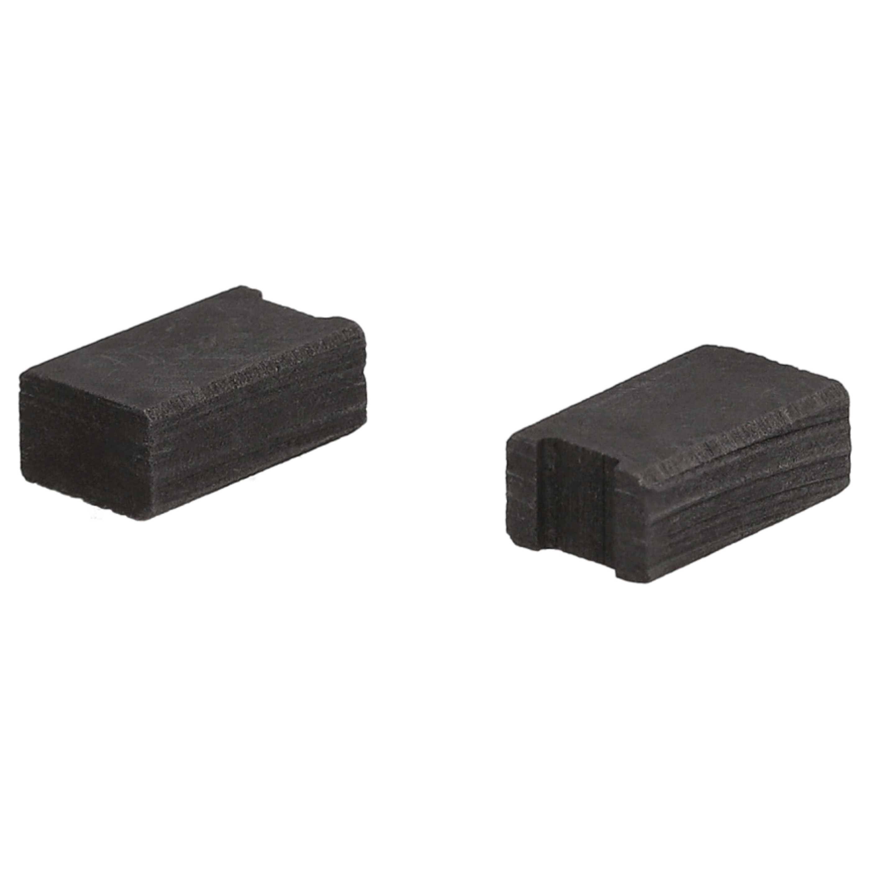 vhbw 2x Kohlebürste kompatibel mit Jura NICR 758 - Typ 573, NICR 760 - Typ 508, NICR 765 - Typ 666, NICR 767 - Typ 508 Kaffeemaschine