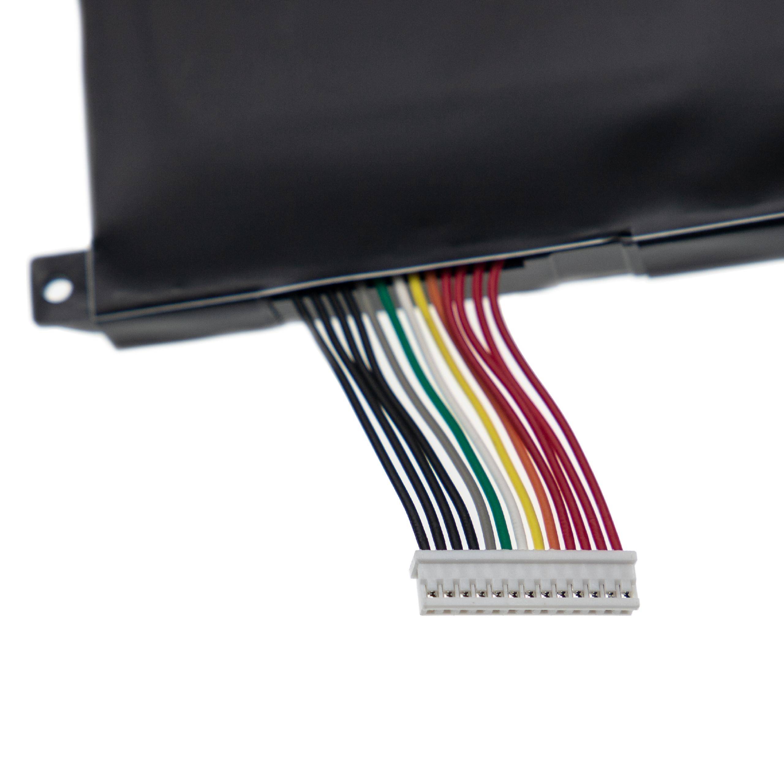 vhbw Akku kompatibel mit Medion Erazer X6805, X6805-MD61085, X6807 Notebook (4000mAh, 11,4V, Li-Polymer)