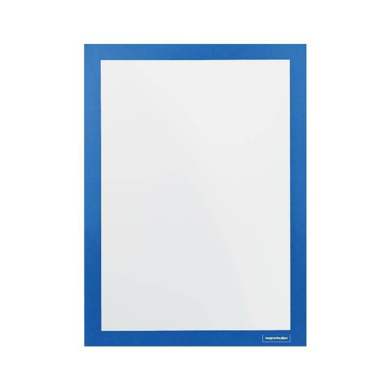 magnetoplan Magnetrahmen magnetofix, DIN A4, blau