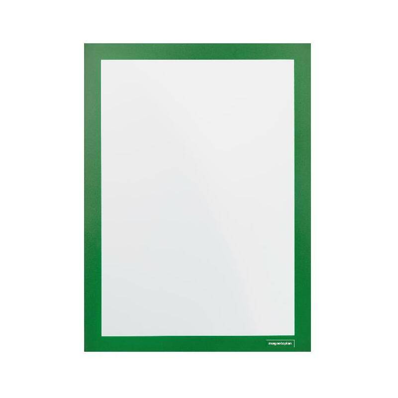 magnetoplan Magnetrahmen magnetofix, DIN A4, grün