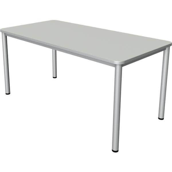 Schreibtisch Prime 160x80cm lichtgrau