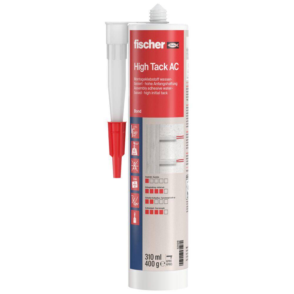 Montageklebstoff High Tack AC - Farbe weiß - Inhalt 310 ml