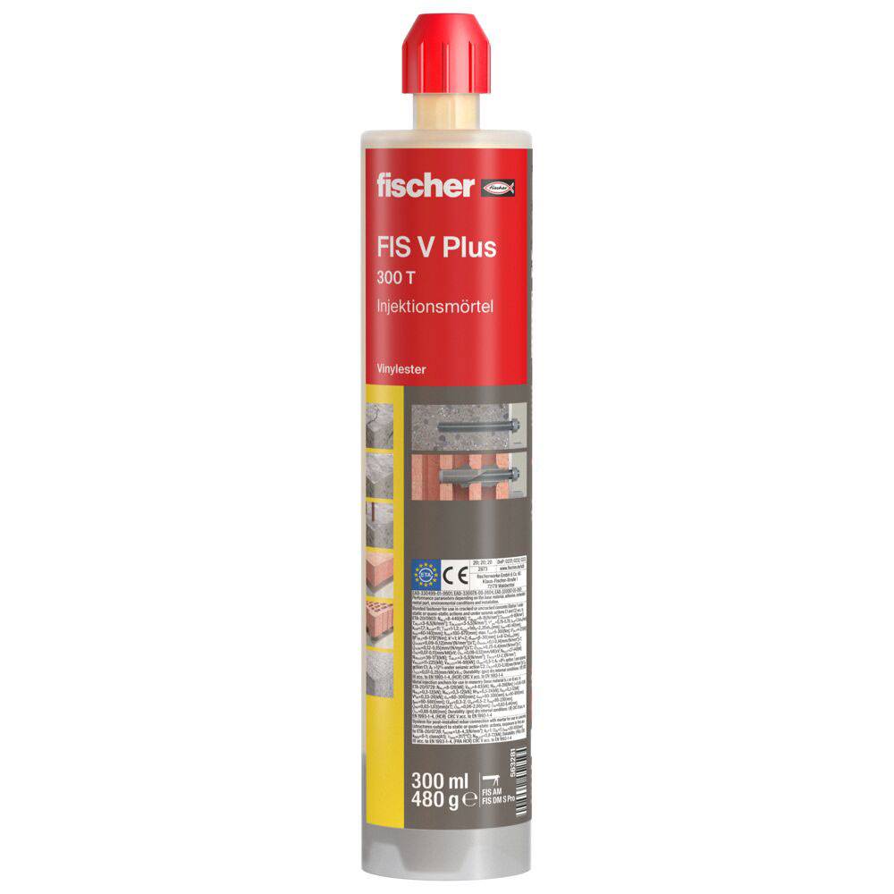 Hochleistungsmörtel FIS V Plus 300 T - 2K-Injektionsmörtel - inkl. 2 Statikmischer - 300 ml - Preis per Stück