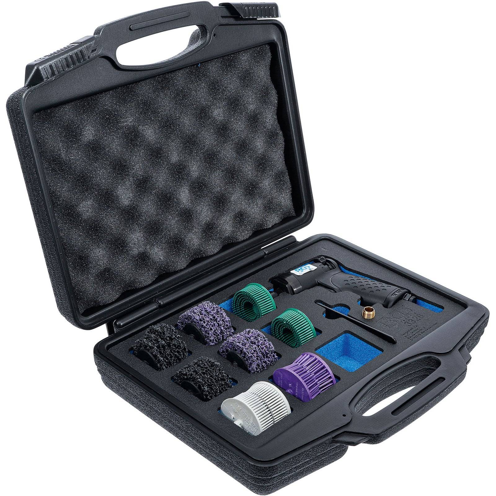 BGS Druckluft-Borstenschleifer-Satz 17tlg. - 3328