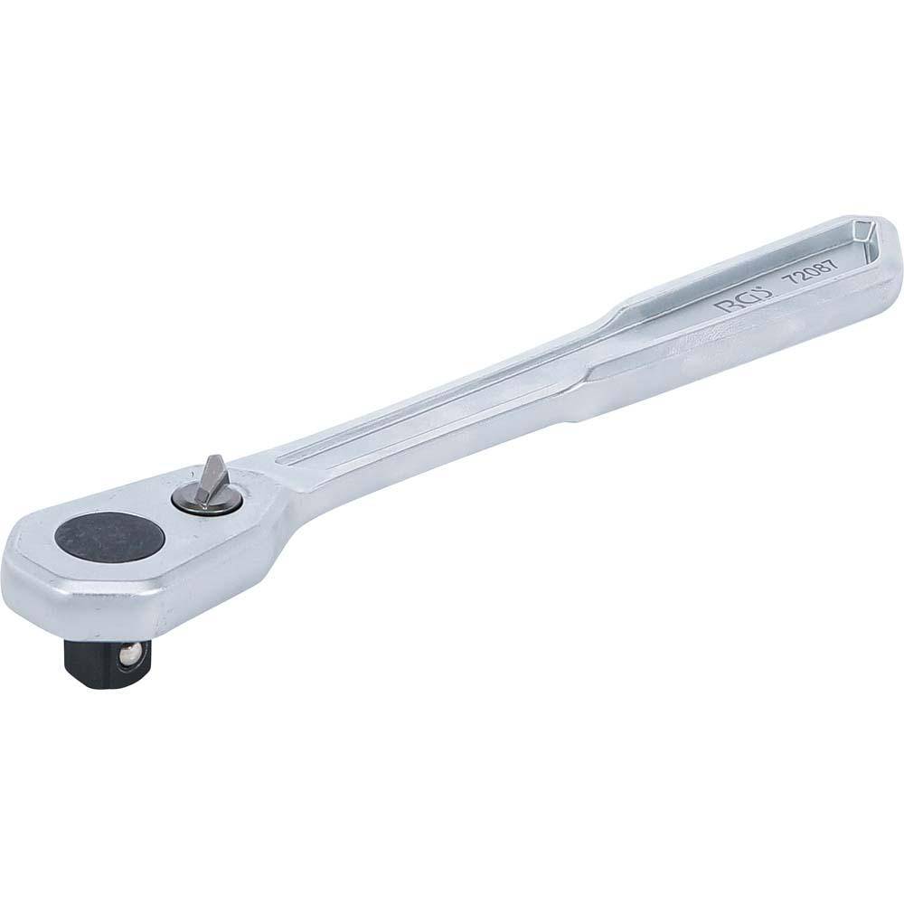 Umschaltknarre - extra flach und feinverzahnt - Abtriebsprofil Außenvierkant 12,5 mm (1/2 '')