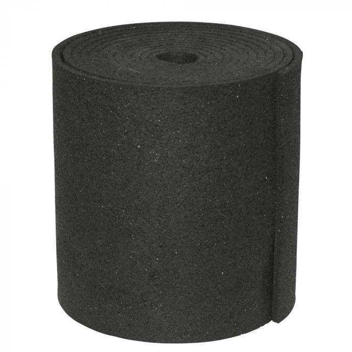 Anti-Rutsch-Matte - 25 cm x 0,8 cm - 5 m Rolle - PUR - schwarz
