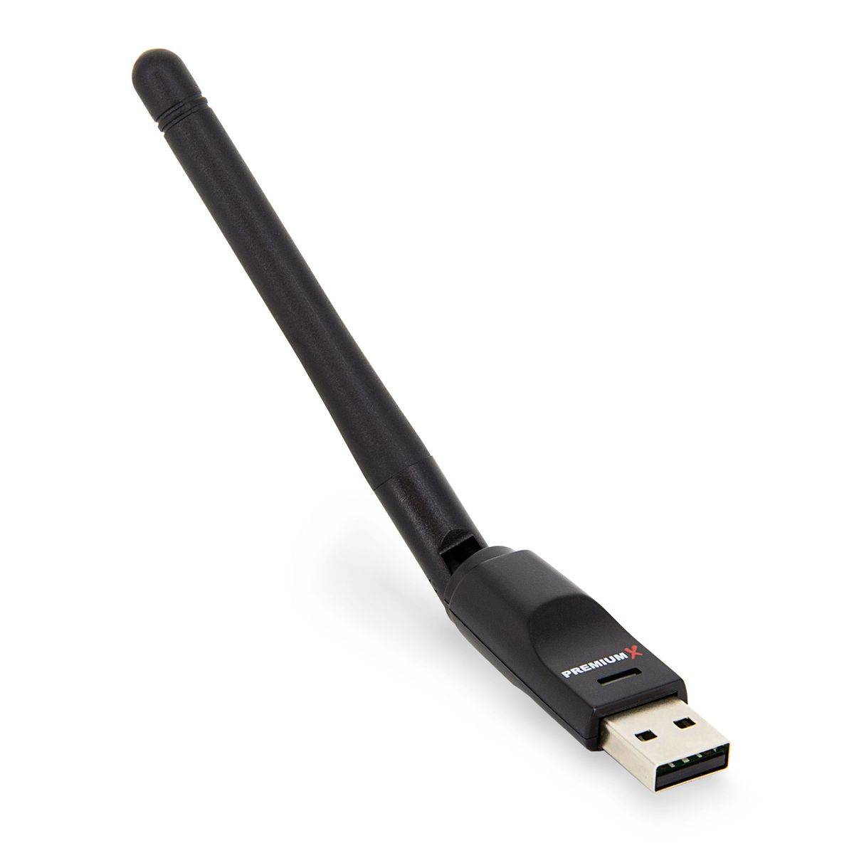 PremiumX PX150 MEGA WLAN Stick universal abnehmbarer Antenne USB Wireless-LAN 150 MBit/s WI-FI Wireless Plug & Play