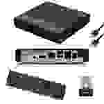VU+ Zero Black DVB-S2 Sat Tuner Linux Satellit Receiver FULL HD 12V Netzteil mit PremiumX Mini WIFI WLAN Stick bis zu 150 Mbit´s