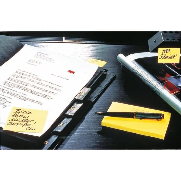 Haftnotiz Notes 653E 38x51mm gelb 12x100 Blatt