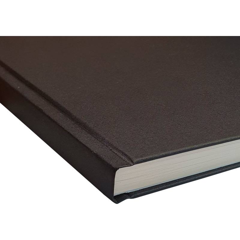 Oxford 400152623, Monochromatisch, Schwarz, A4, 192 Blätter, 100 g/m², Hardcover
