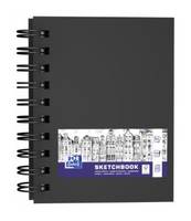 Oxford 400152649, Monochromatisch, Schwarz, A6, 80 Blätter, 100 g/m², Hardcover