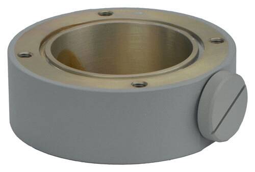 Bosch IQSIGHT MIC-SCA-MG, Flacher Rohradapter für MIC550/612/7000 Kaamers, Aluminium, Grau, Abmessungen: 120 mm x 120 m