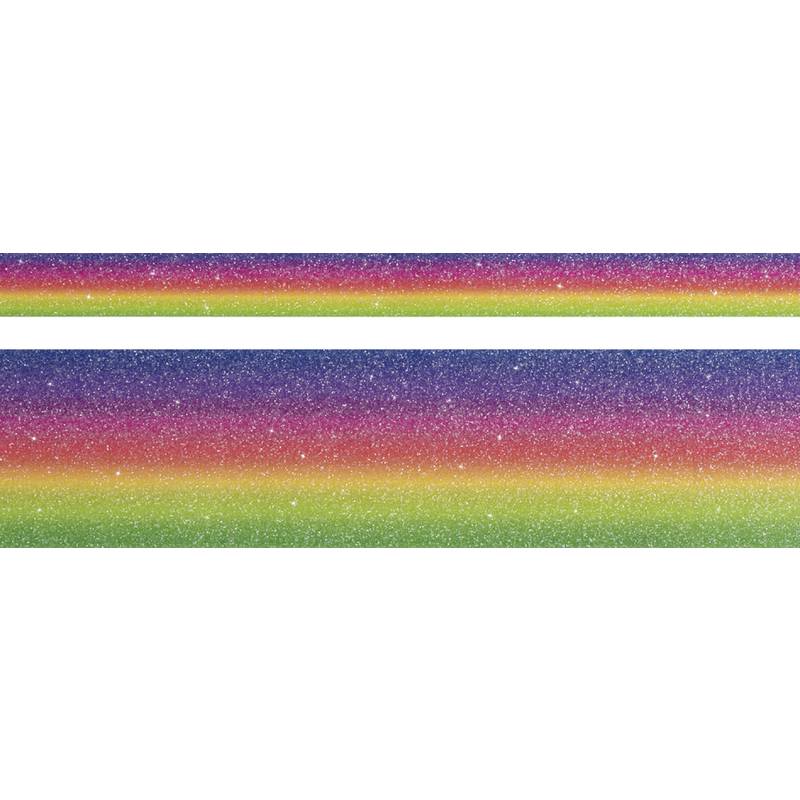 HEYDA Deko-Klebeband "Rainbow Glitter"