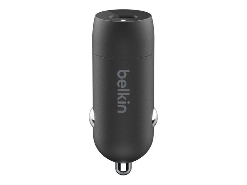 Belkin BoostCharge - Auto-Netzteil - 30 Watt - 3 A - Fast Charge, Power Delivery 3.1 (24 pin USB-C)