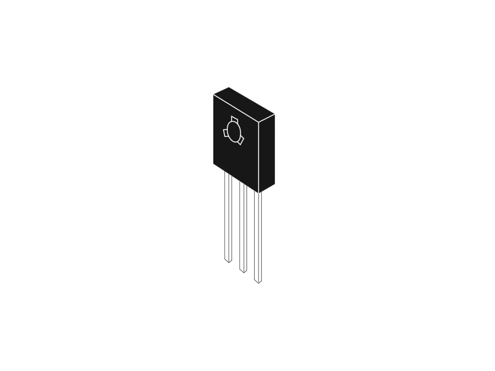 CDIL Bipolar, Leistungstransistor, BD135-16, TO-126, NPN
