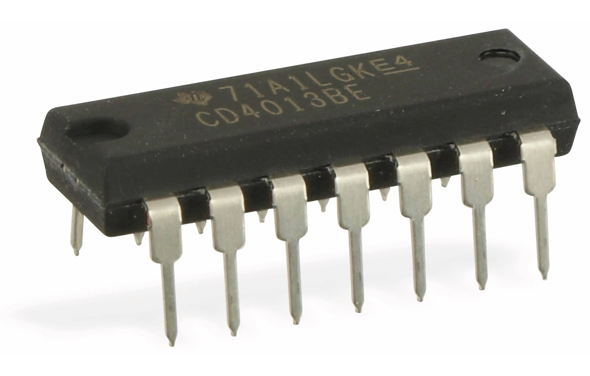 TEXAS INSTRUMENTS Flip-Flop CD4013BE,