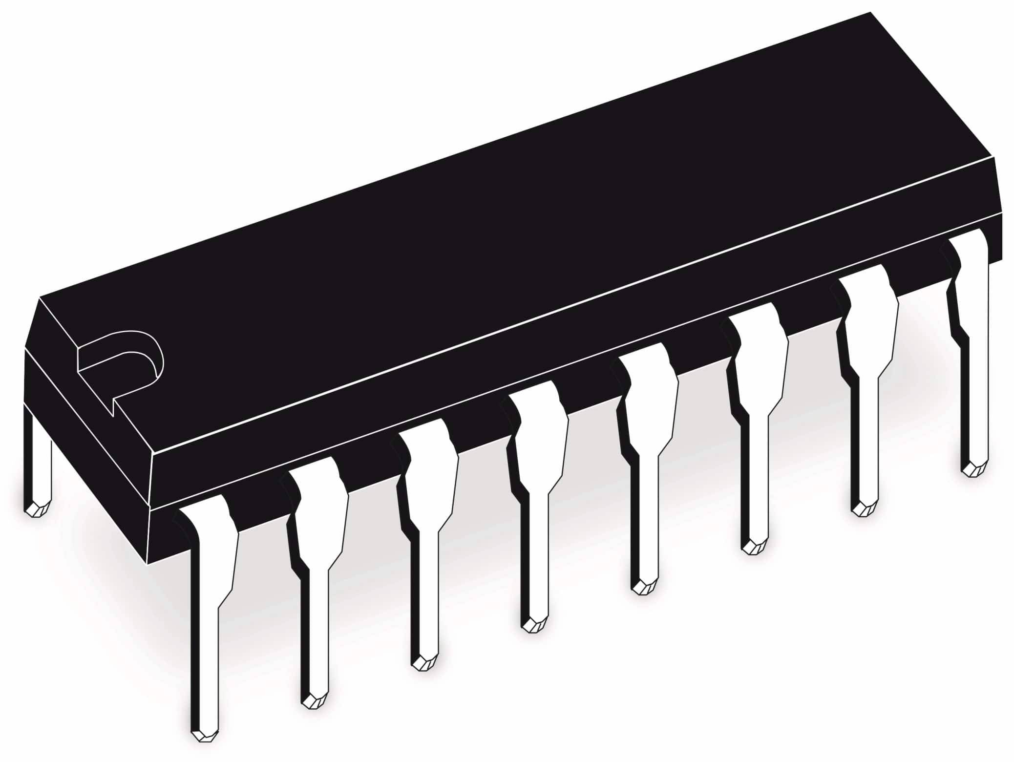 TEXAS INSTRUMENTS Quad D FF (74C175) CD40175BE,