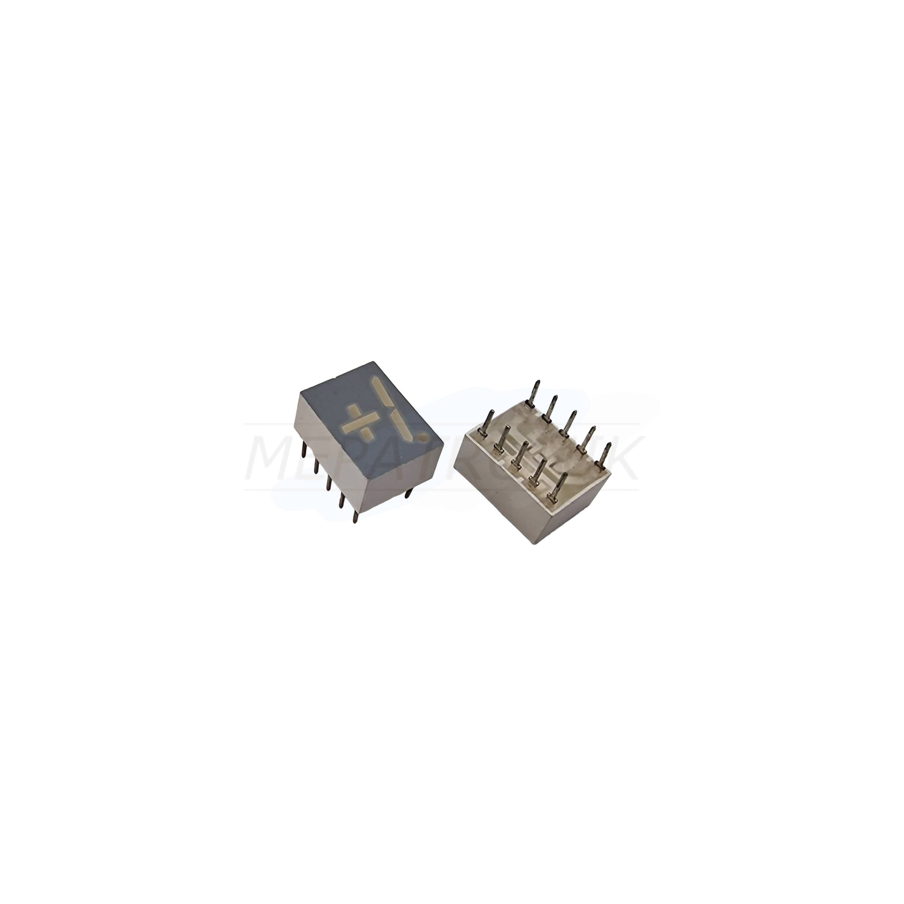 D291PK 7-SEGMENT-ANZEIGE PLUS MINUS 1 THT LEUCHTDIODE ORANGE