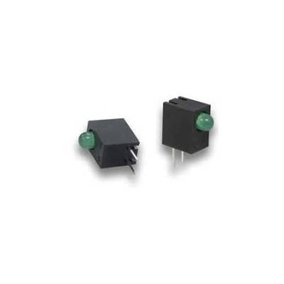 L-934CB/1GD LED3MM_GREEN_Kunststoffblock_SINGLE-LEVEL THT LEUCHTDIODE | Set 500 Stück