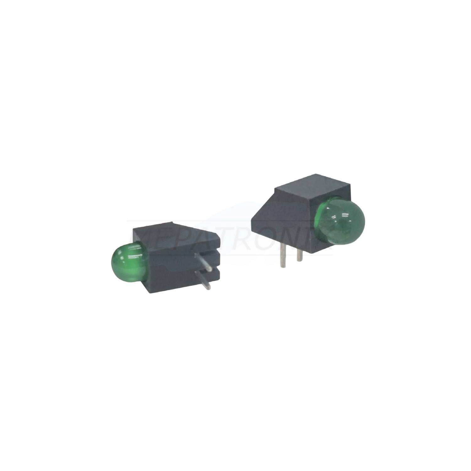 L-1503CB/1GD LED5MM GREEN Kunststoffblock RECHTWINKLIG THT LEUCHTDIODE | Set 500 Stück