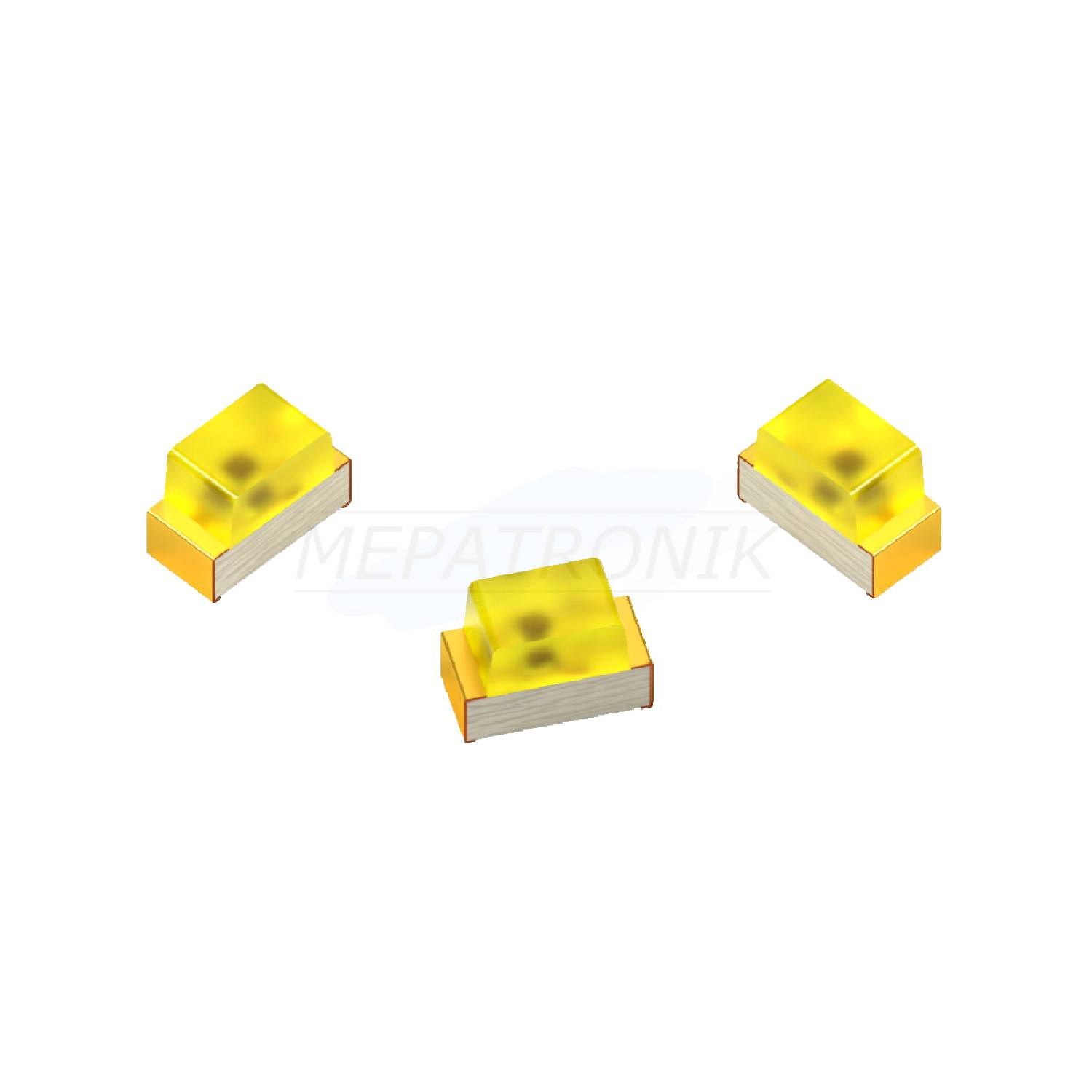 KP-1608YD LED1.6x0.8x1.1MM 0603 GELB SMT CHIP LEUCHTDIODE | Set 2000 Stück