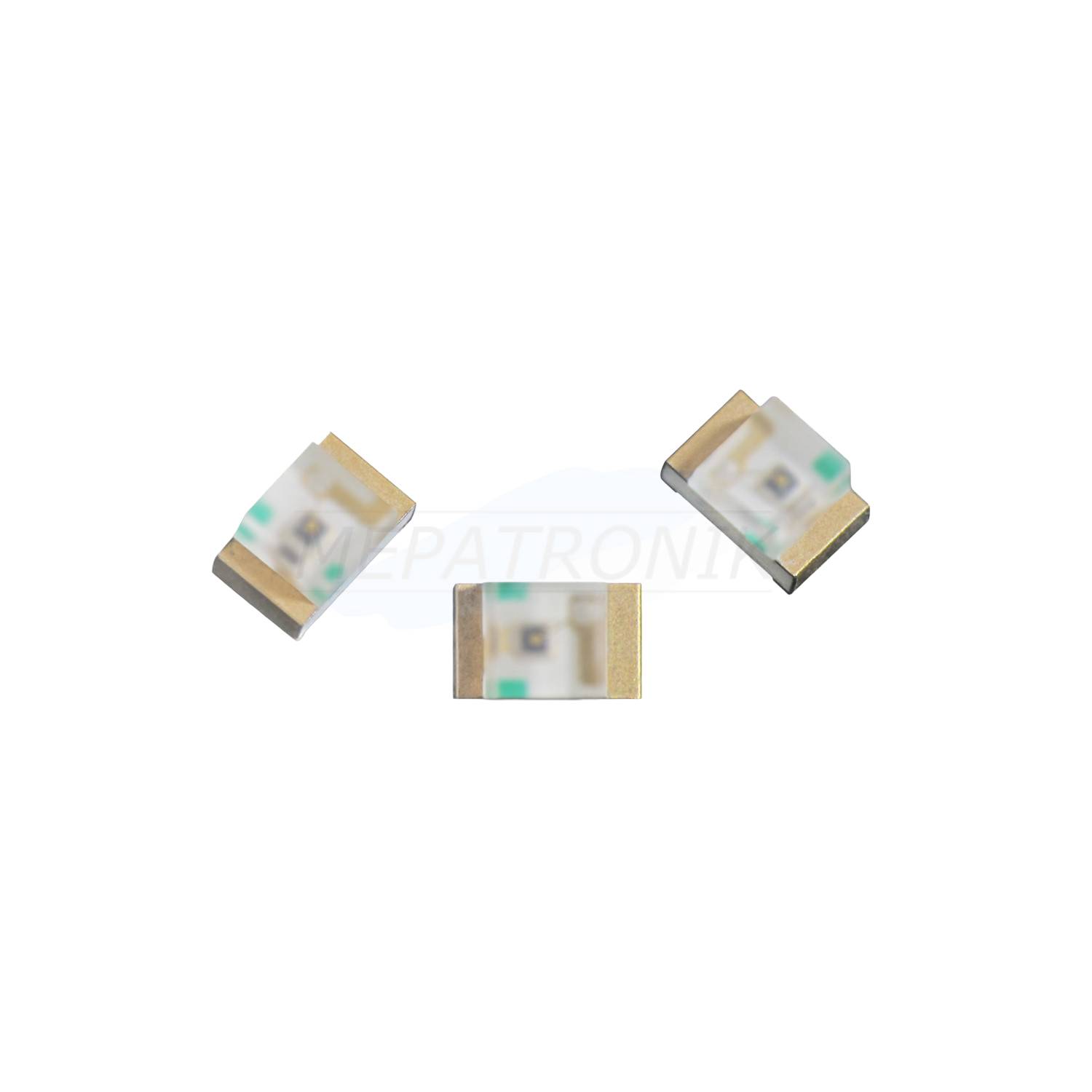 KP-2012MBC LED2x1.25x1.1MM 0805 WASSERKLAR SMT CHIP LEUCHTDIODE BLAU | Set 2000 Stück