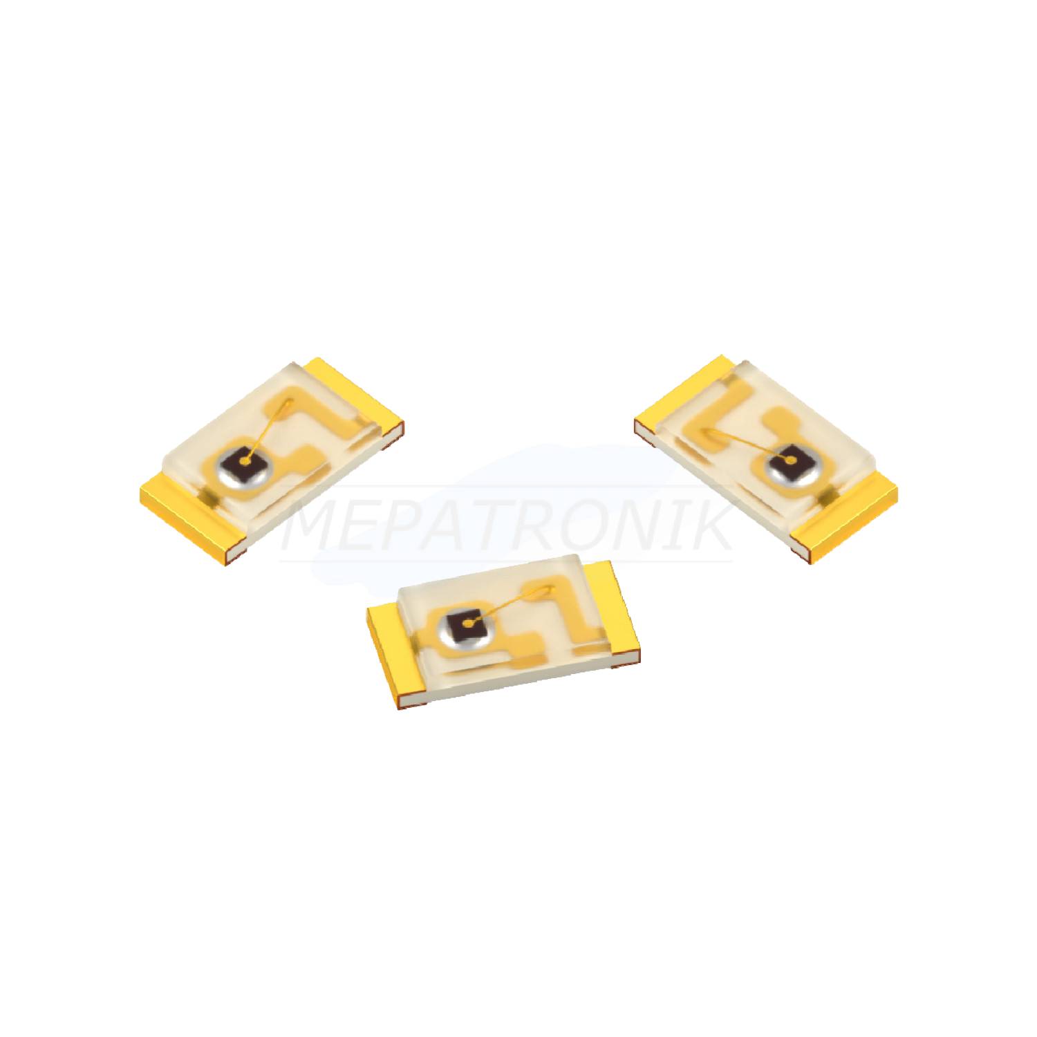 KPG-1608SEKC-T LED1.6x0.8x0.25MM 0603 WASSERKLAR SMT CHIP LEUCHTDIODE ORANGE | Set 2000 Stück