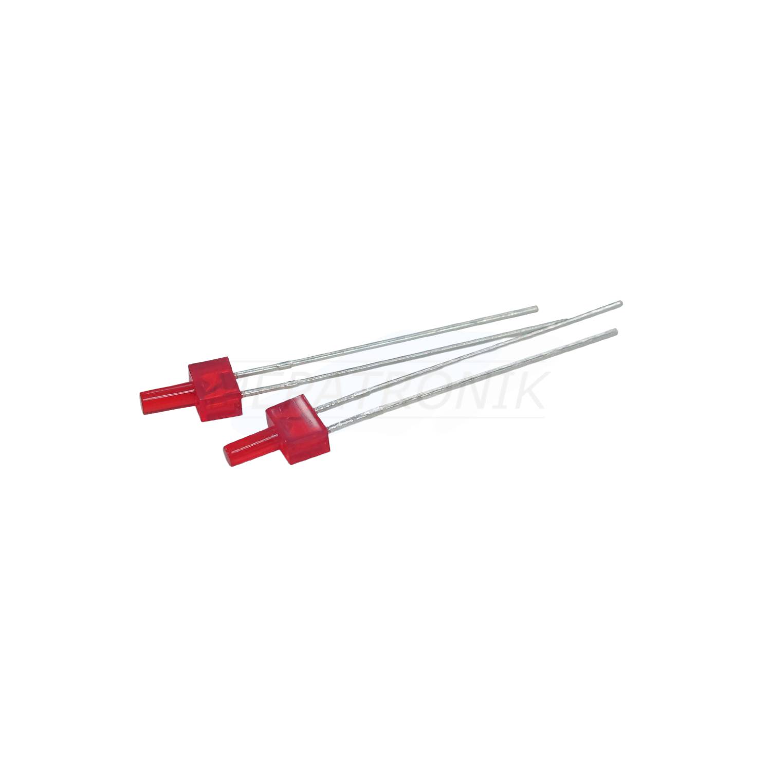 L-13ID LED2MM ROT FLAT TOP THT LEUCHTDIODE | Set 1000 Stück