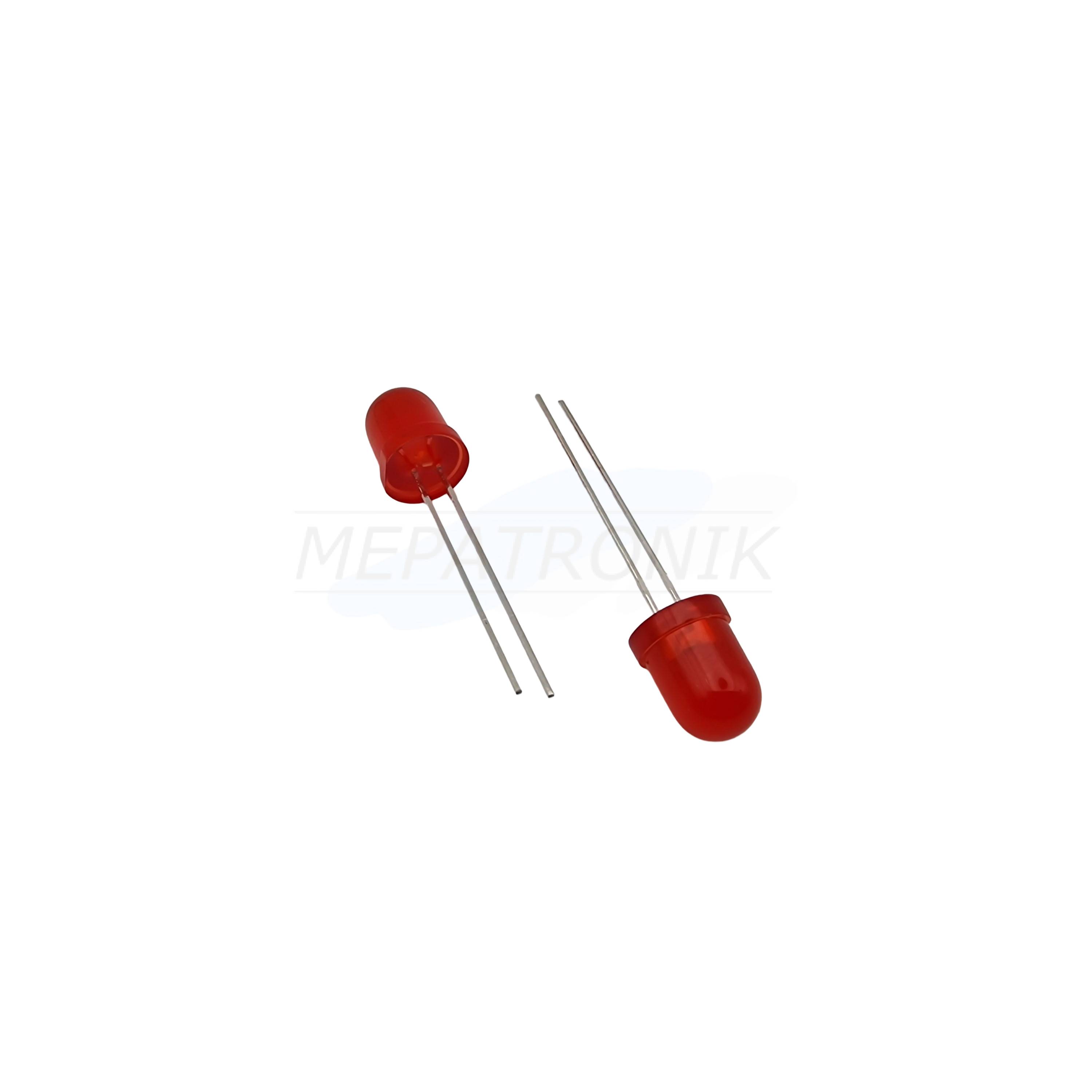 L-793SURDK LED8MM ROT THT LEUCHTDIODE | Set 200 Stück