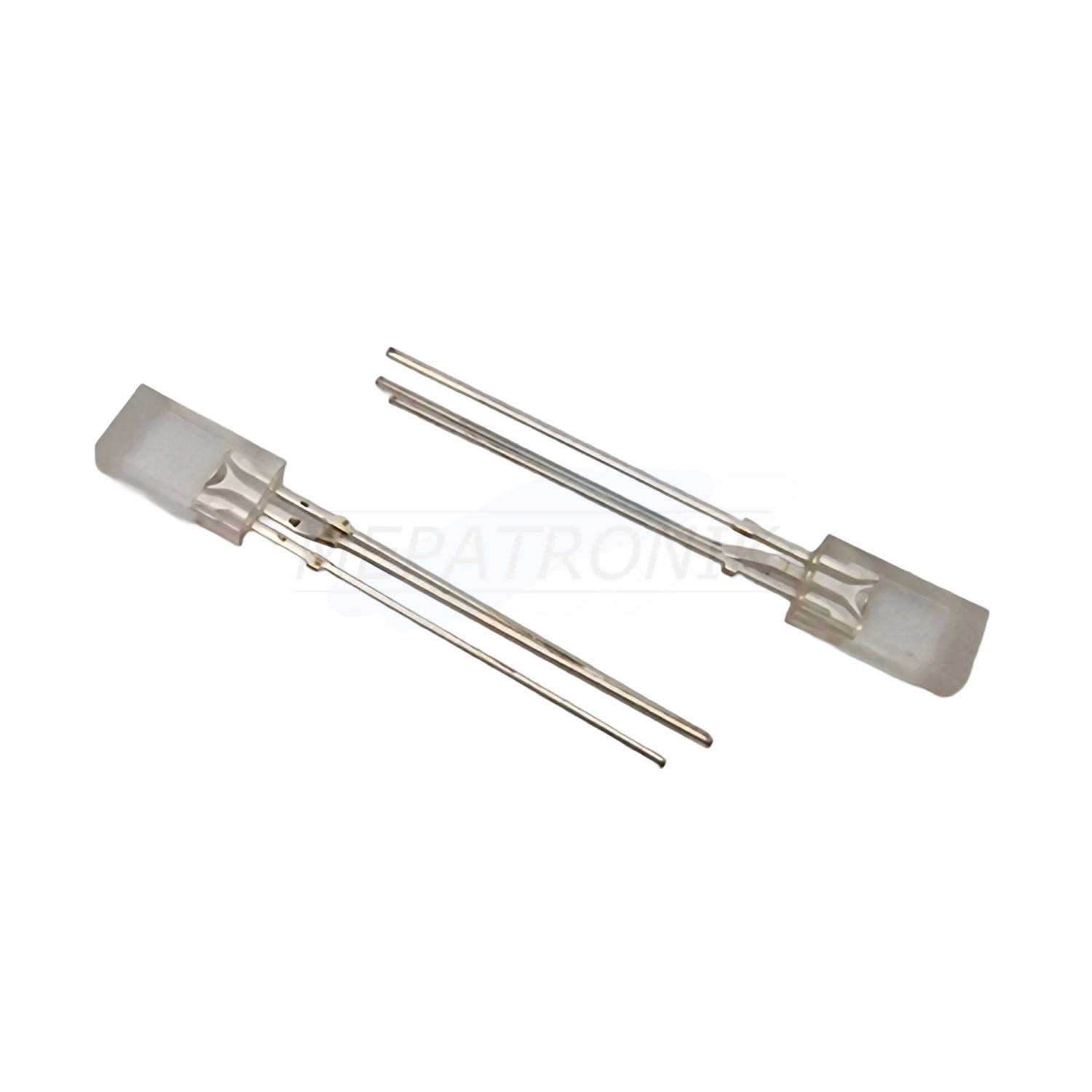 TLSV5100 LED2.5MMX5MM WASSERKLAR RECHTECKIG THT LEUCHTDIODE ROT/GRÜN