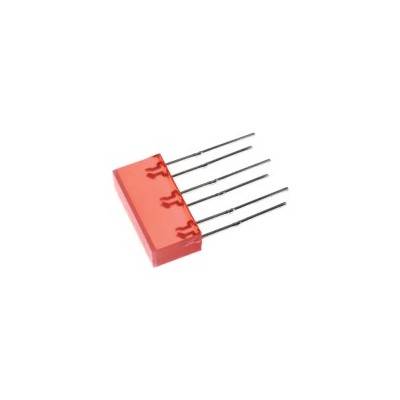 L-845/3IDT LED5X16MM_ROT_RECHTECKIG THT LEUCHTDIODE