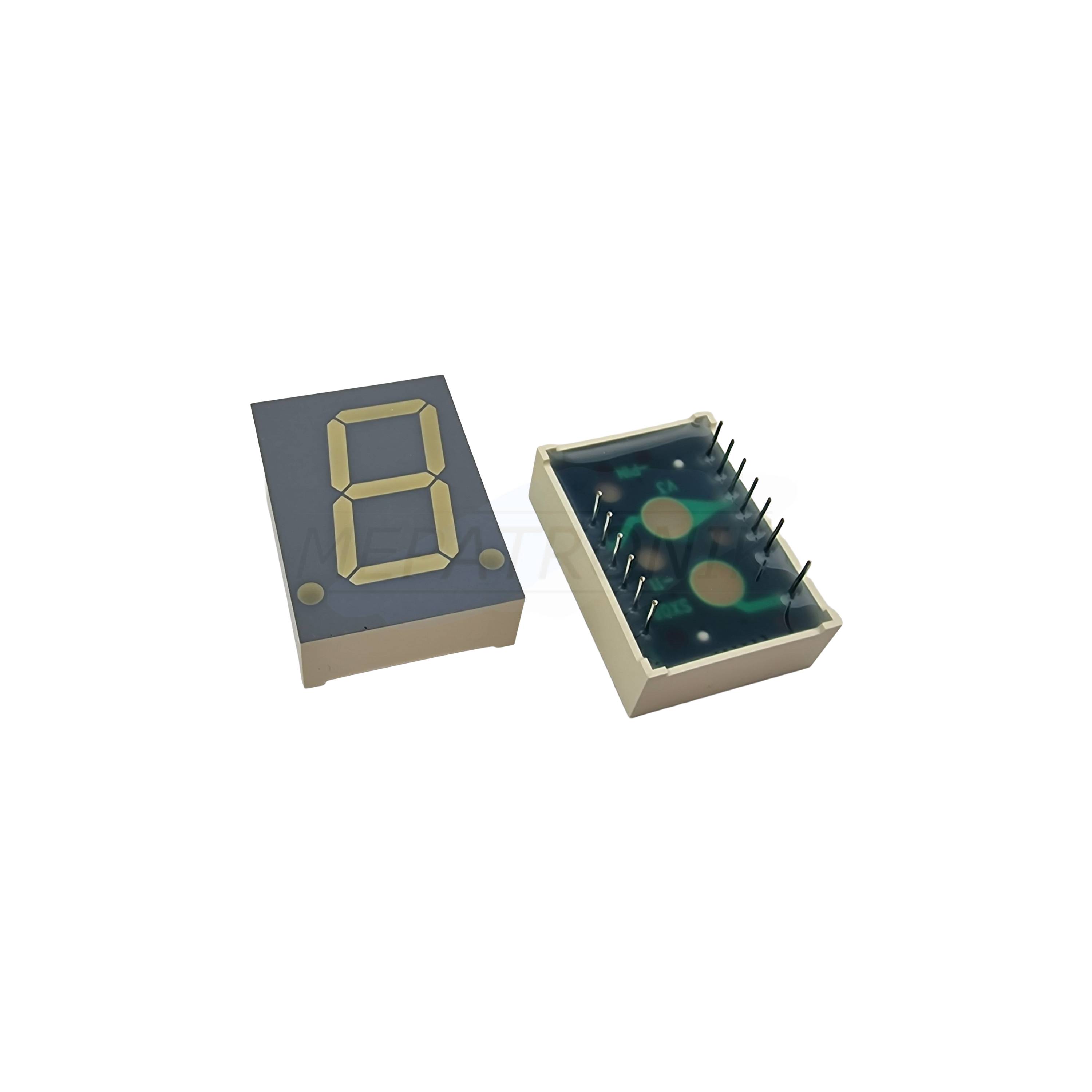 SA08-11GWA 7-SEGMENT-ANZEIGE 20.32MM THT LEUCHTDIODE GRÜN | Set 18 Stück