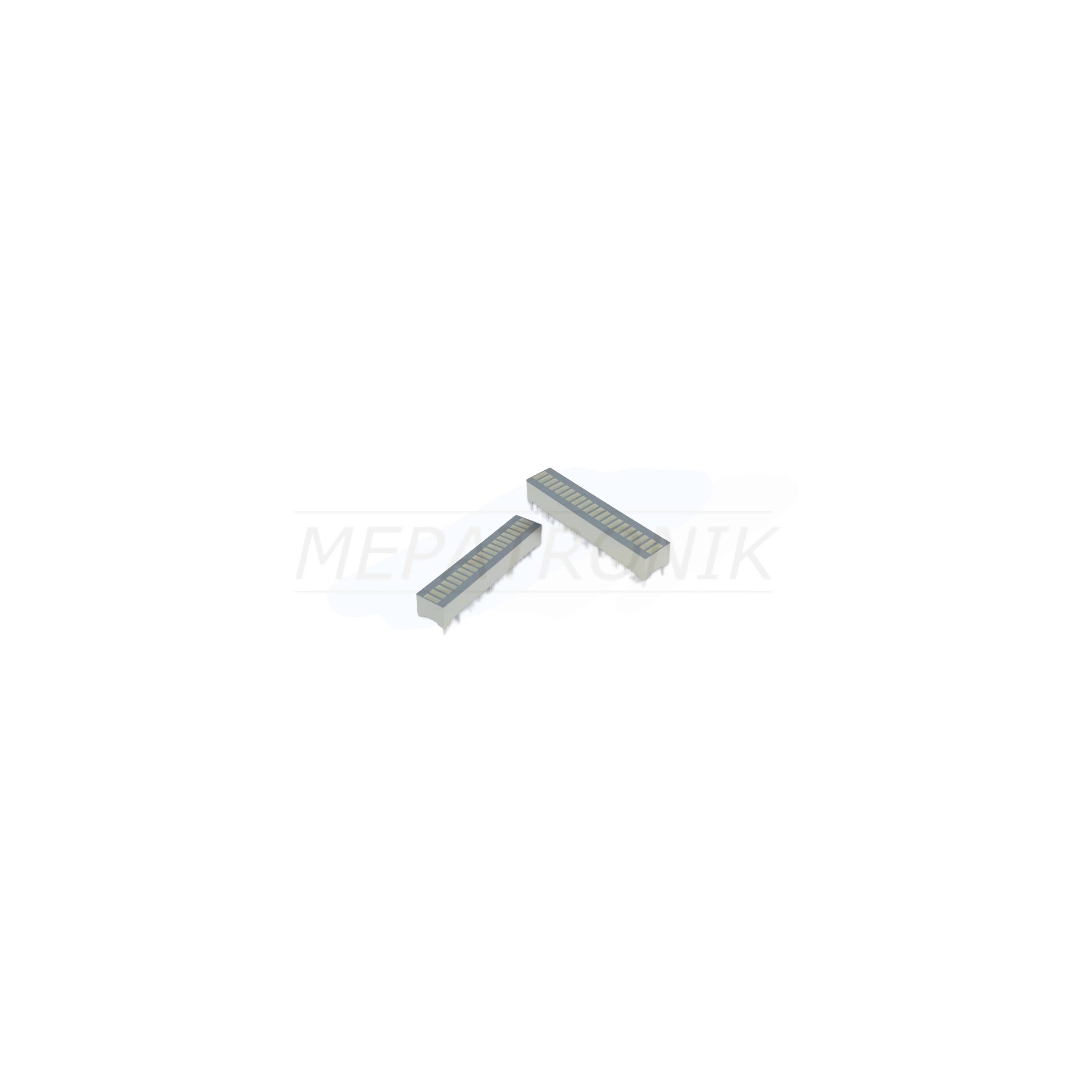 DC-20/20GWA 20-SEGMENT-ANZEIGE THT LEUCHTDIODE GRÜN | Set 10 Stück