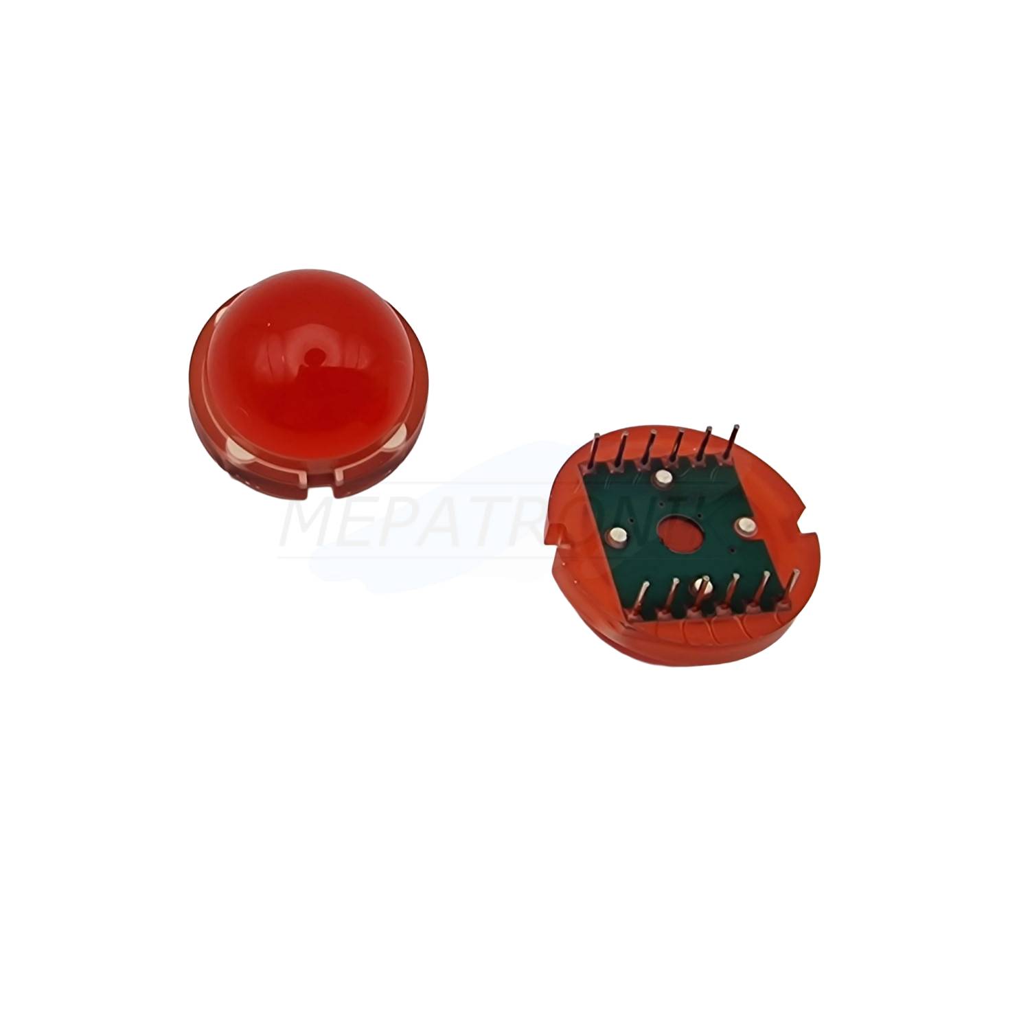 DLA/6SURKD LED20MM ROT BIG LAMP 12PIN THT LEUCHTDIODE | Set 22 Stück