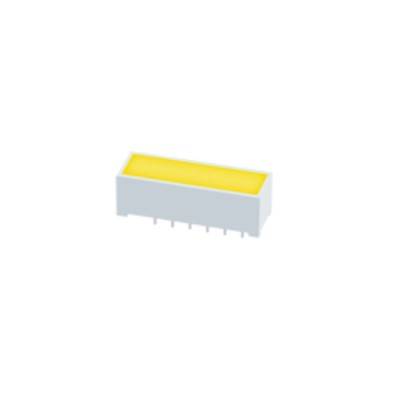 KB-2450YD LED19.05MMx3.81MM_GELB_DIFFUS_LIGHT_BAR THT LEUCHTDIODE | Set 50 Stück