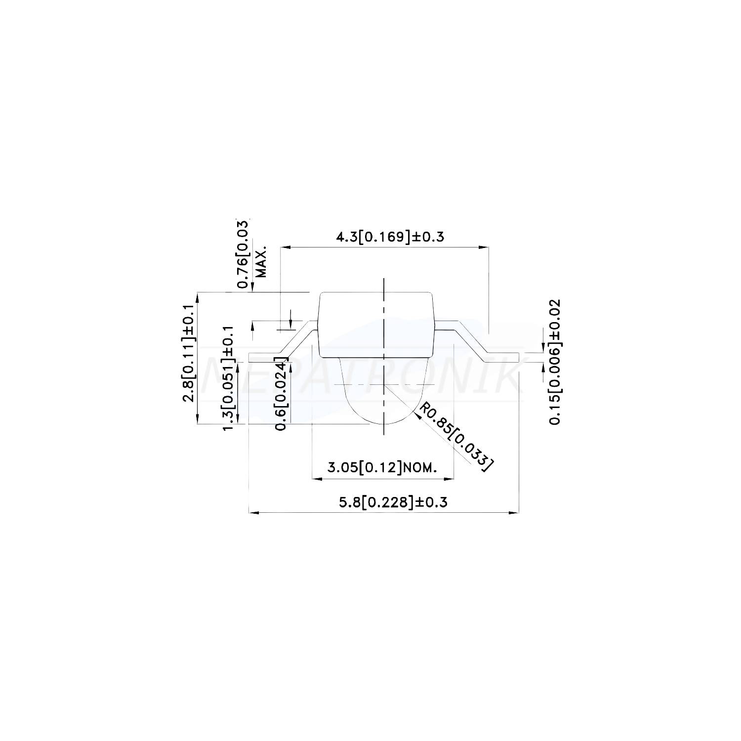 KM2520SGD09 LED2.5x2x2.8MM Z-BENT GREEN SMT LEUCHTDIODE | Set 1000 Stück